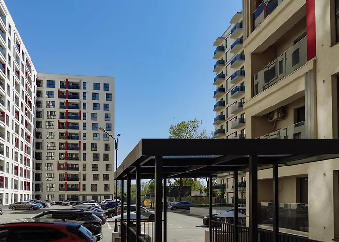 公寓 Yellow Charm Plaza Lujerului 布加勒斯特